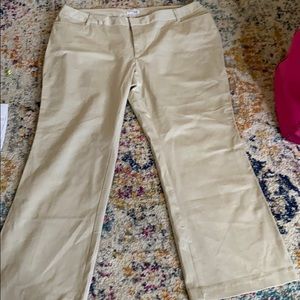 *Never Worn* Tan wide pants